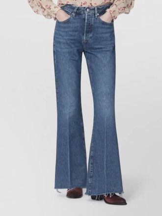 Frame Denim lax jeans regenerated denim flared cut