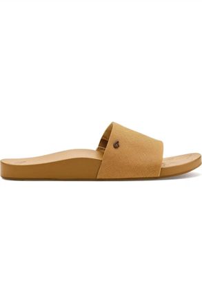 Olukai Womens Kipea Pono Slide Sandal In Sahara Crosshatch