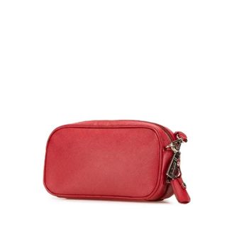 Prada Pre-owned Cross Body Bags, female, Red, Size: ONE SIZE Pre-owned Vintage Leather Cross Body Bag