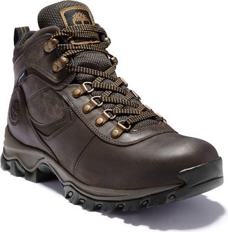 Timberland Mt. Maddsen Waterproof Hiking Boot in Dark Brown at Nordstrom, Size 11.5