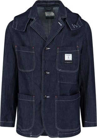 Roy Rogers Blue Denim Detachable Hood Jacket