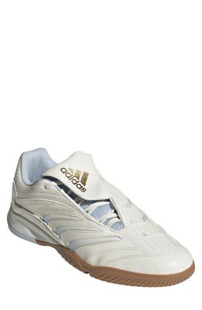 adidas Gender Inclusive Predator Sala Soccer Sneaker in Off White/Crystal Sky/Gum4 at Nordstrom, Size 11.5 Womens
