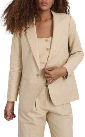 Alex Mill Soho Linen & Cotton Blazer in Tan at Nordstrom Rack, Size X-Large