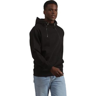 Members Only Taylor Double Zipper Pullover Hoodie in Black at Nordstrom, Size Xx-Large