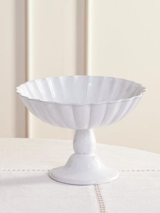 Astier De Villatte Fruttiera In Ceramica Peggy - Bianco