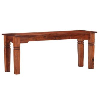 vidaXL Banco De Madera Maciza De Acacia 110 Cm Vidaxl