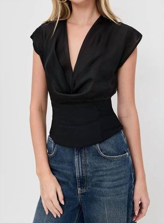Staud Pinnacle Top In Black