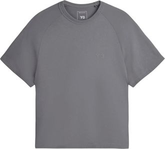 Yohji Yamamoto T-shirt Boxy a maniche corte - - Tops - Uomo - Grigio - L