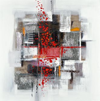 Schubiger M&ouml;bel Bild Korn,rot