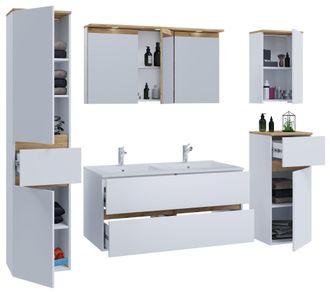 VCM Conjunto De Muebles De Ba&ntilde;o Con Lavabo Cosila-i 111 165x191x51 - Vcm