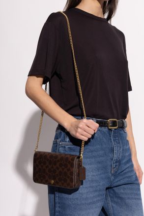 Coach Mila Shoulder Bag, Womens, Brown