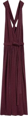 Momoni Yuca Dress - Dames - Maxi kleedjes - Paars - M - Kleedjes