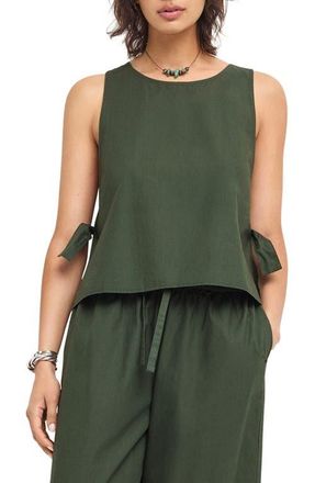Vitamin A Parker Organic Cotton Tank Top in Forest at Nordstrom, Size X-Small