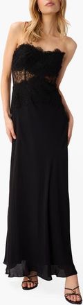 Cami NYC Lucienne Strapless Gown in Black at Nordstrom, Size 6
