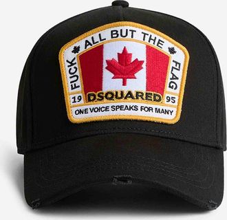 Dsquared2 D2 Patch Baseball Cap