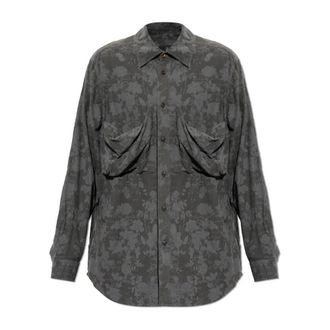 Vivienne Westwood Achilles Shirt - Heren - Casual Overhemden - Grijs - M - Katoen - Overhemden