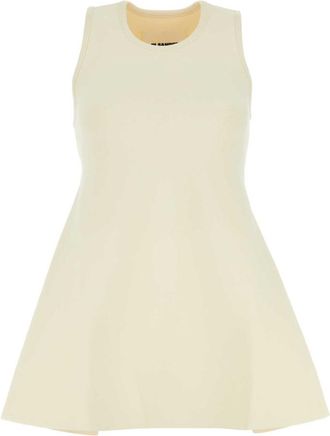 Jil Sander Natural Crewneck Top