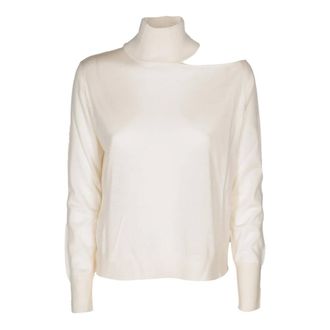 KANGRA Turtlenecks, female, Beige, Size: XS Dolcevita Manica Lunga
