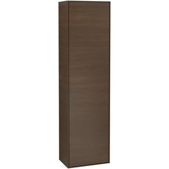 Villeroy & Boch finion hoge kast - 1 deur - 41.8x151.6x27cm rechts - Walnut (mat hout)