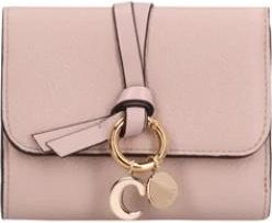 Chlo&eacute; Portafoglio Piccolo Trifold Alphabet - Dames - Portefeuilles - Grijs - ONE Size - Accessoires