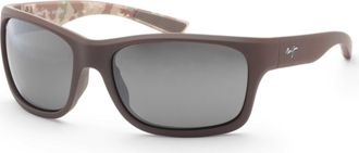 Maui Jim Mens 63mm Sunglasses 681-01