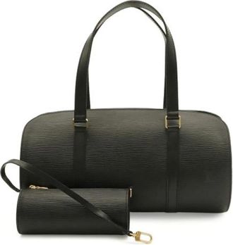 Louis Vuitton Pre-owned Handbag - Dames - Vintage Handtas - Zwart - ONE Size - Leer - Vintage