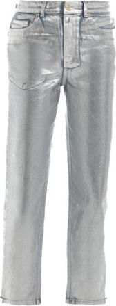 Just Cavalli Straight Jeans - Dames - Cropped Jeans - Grijs - W26 - Denim - Jeans