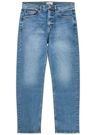 Frame Denim The Straight-leg Stretch-denim Jeans - Light Blue - 38 (W38 / Xxl)