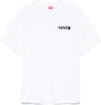 Kenzo T-shirt met ronde hals - Heren - T-shirts - Wit - L - Katoen - Tops