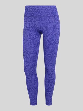 adidas Slim Fit Leggings mit Handytasche in Lila, Gr&ouml;&szlig;e XS