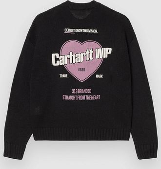 Carhartt Work in Progress Growth Strickpullover schwarz