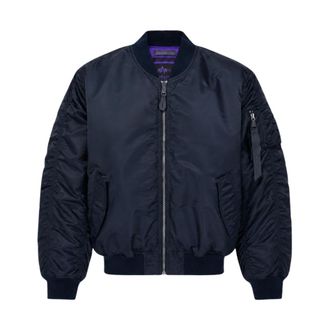 Alpha Industries Hombre, Chaquetas, Azul, Talla: XL