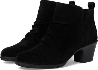 COMFORTIVA Brandy Womens Boots Black : 9.5 M (B), Rubber/Suede/Textile