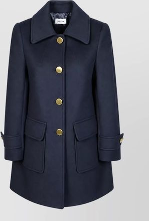 Parosh wool fitted jacket