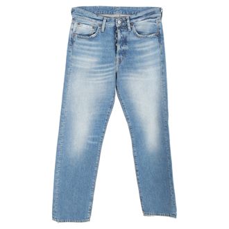 Acne Studios 1996 Washed Regular-Fit Jeans in Blue Cotton