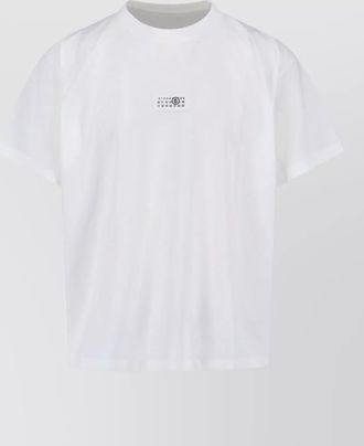 Maison Margiela cotton logo-print short-sleeve t-shirt