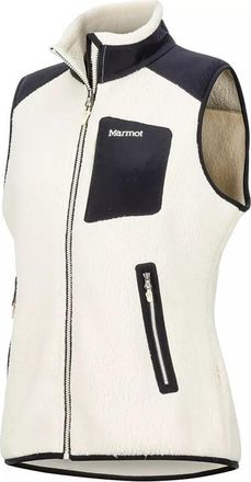 Marmot Marmot Womens Wiley Fleece Vest White Size Medium