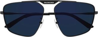 Balenciaga BB0246SA Asian Fit 005 Mens Sunglasses Grey Size 61