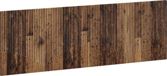 vidaXL Cabecero Montada En La Pared Hoorn Madera Envejecida Vidaxl