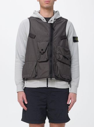 Stone Island Gilet in nylon e cotone Stone Island