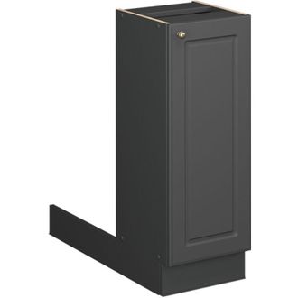 Vicco Isla De Cocina Fame-line, Antracita-oro Landhaus, 30 Cm Sin Encimera, Vicco