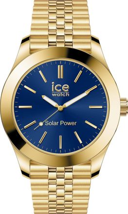 Ice Watch Ice Watch Ice Steel - Gold Blue Heren Horloge Goudkleurig 023798