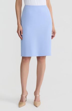 Kasper Zip Pencil Skirt in Paris Bleu at Nordstrom, Size 14