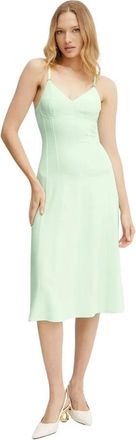 Elisabetta Franchi Mujer, Vestidos, Verde, Talla: M
