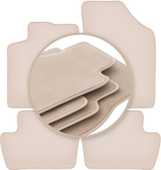 OEM Alfombrillas Premium Beige Para: Ds. 4 Hatchback Cruzado 2015-2018