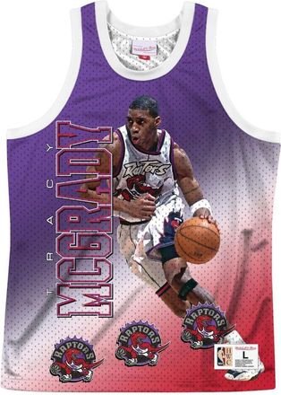 Mitchell & Ness x NBA Toronto Raptors Behind The Back Jersey Tracy Mcgrady 1 MSTKMI19002-TRAWHITTMC