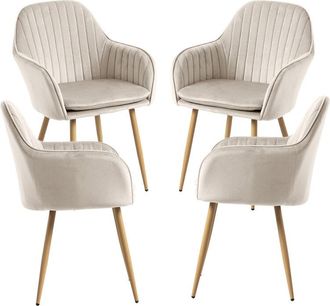 Regalos Miguel Packs Sillas Comedor - Pack 4 Sillas Chic - Beige