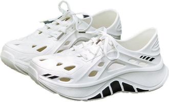 Generic Thick-soled Hole Shoes, Men Wear Non-slip and Odorless Slippers Outside in Summer, Outdoor Fishing, River Tracing Beach Sandals