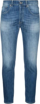 Dondup Pantalone Dian - Heren - Slim Fit Jeans - Blauw - W31 - Leer - Jeans