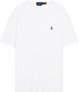 Polo Ralph Lauren Logo-embroidered Terry T-shirt - White - Xxl